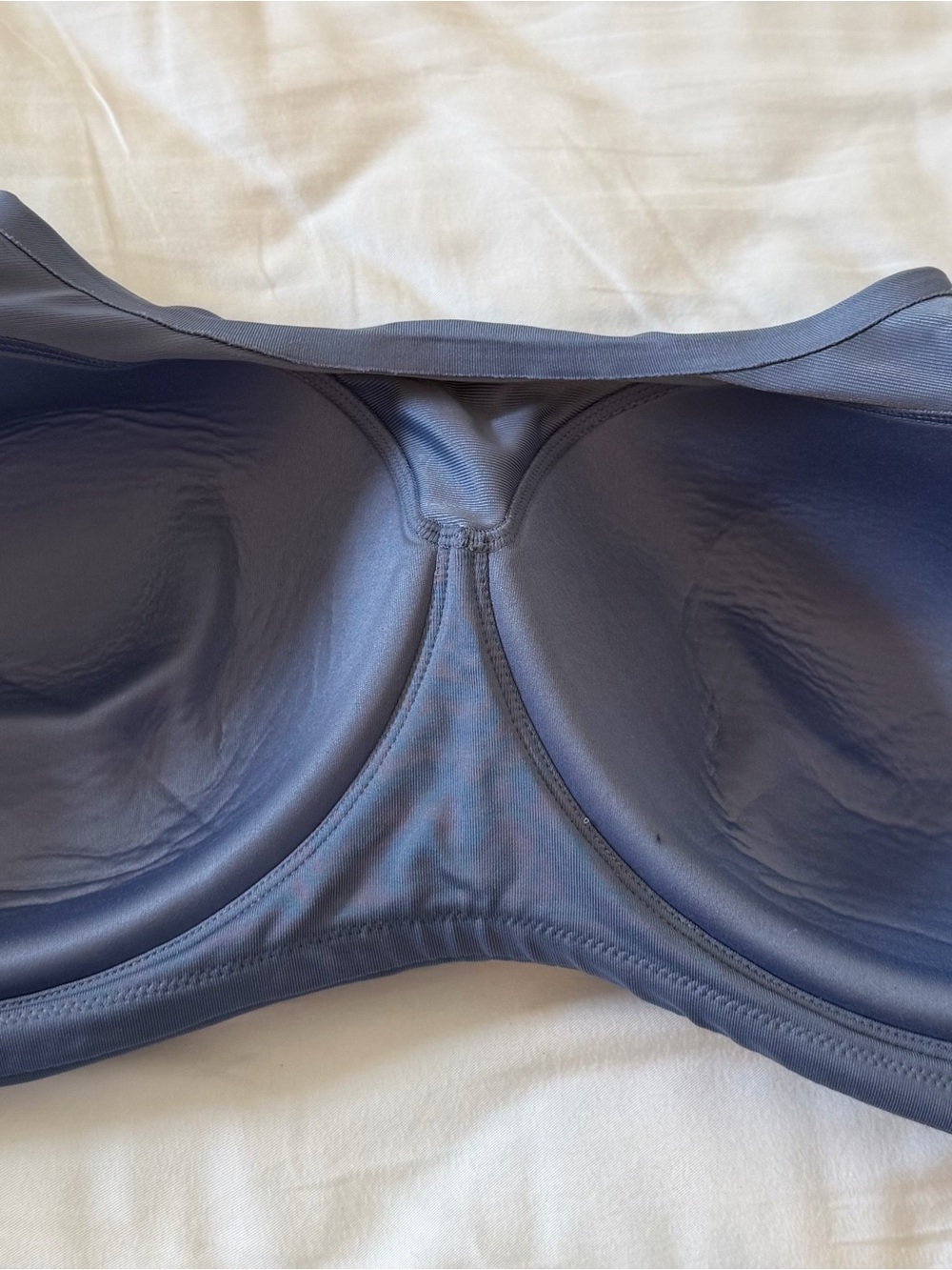 Nike Alpha High-Support Padded Adjustable Sports Bra Purple 38G - Picture 5 of 7